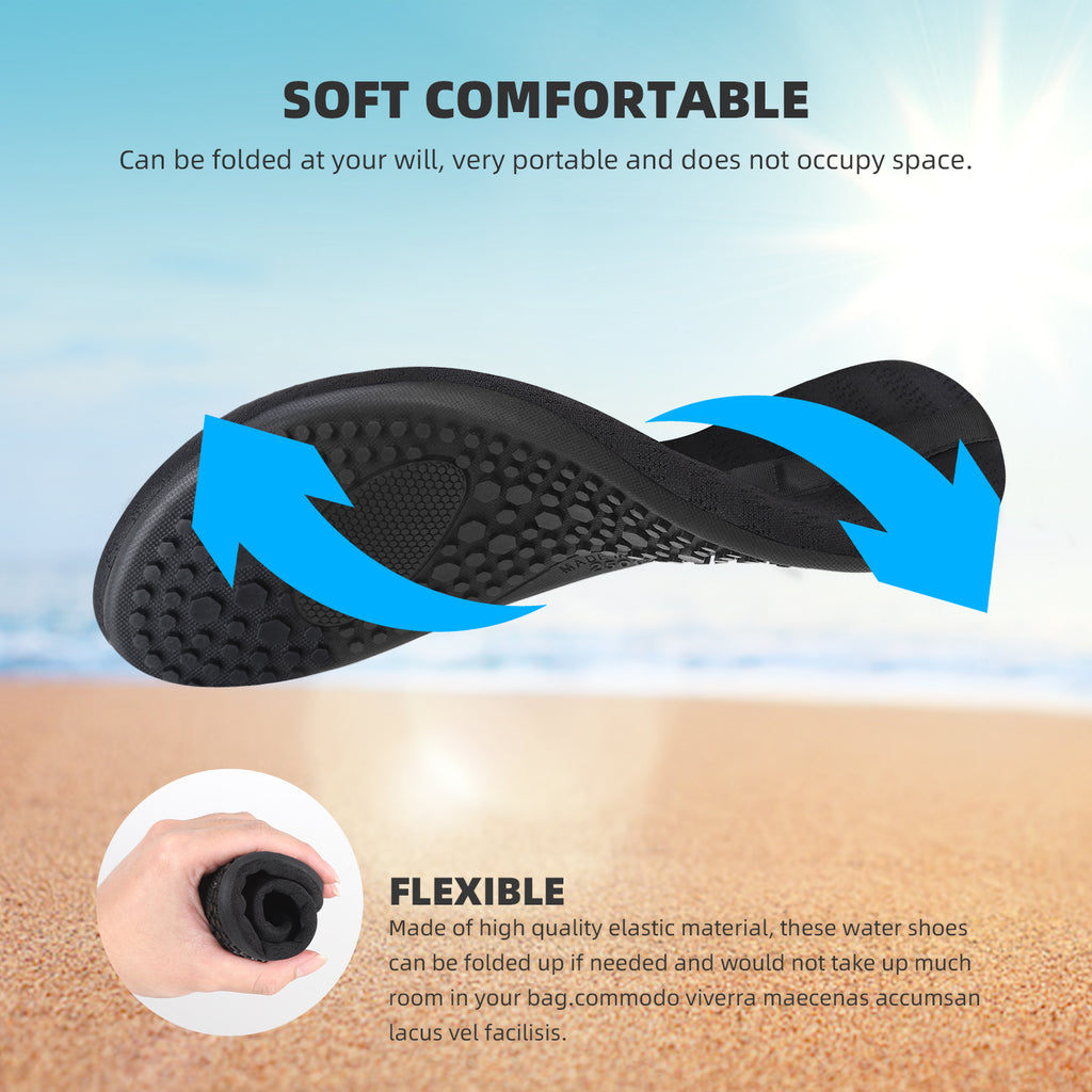 Water Shoes for Women Men Barefoot Quick-Dry Aqua Socks for Beach Swim Pool River Yoga Lake Surf Sport Shoes Cruise
