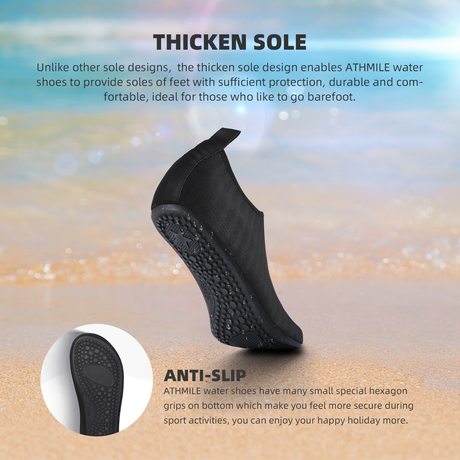 Water Shoes for Women Men Barefoot Quick-Dry Aqua Socks for Beach Swim Pool River Yoga Lake Surf Sport Shoes Cruise