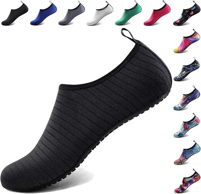 Water Shoes for Women Men Barefoot Quick-Dry Aqua Socks for Beach Swim Pool River Yoga Lake Surf Sport Shoes Cruise